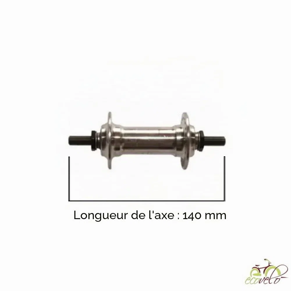 ECOVELO Roue Vélo BMX Argenté 20" x 1,75 - Roue Libre 16 dents - Frein à Bordure