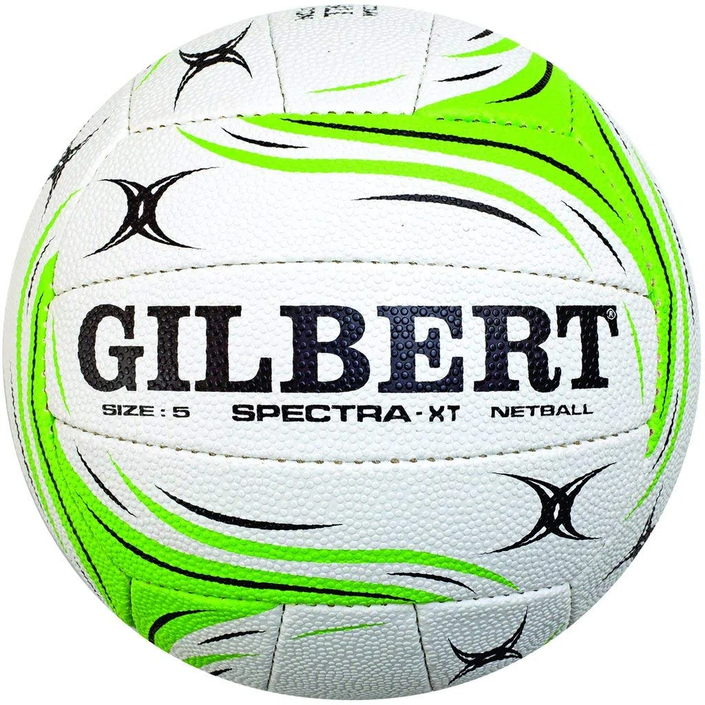 Gilbert Spectra XT Match Netball – Blanc/Vert