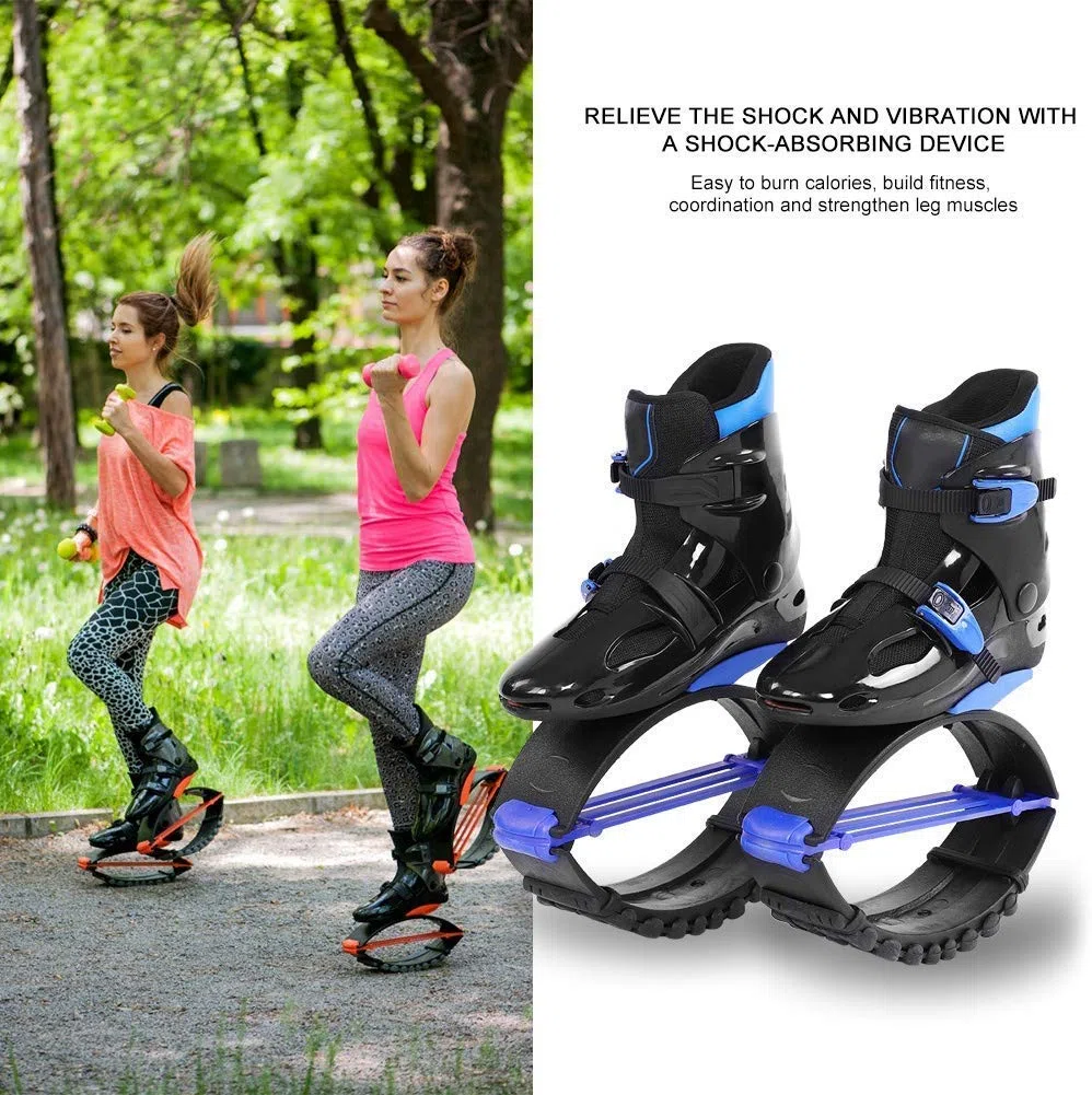 Chaussures de Saut - Bottes de Course Anti-gravité pour l'entraînement Sportif, Fitness et d'agilité - Chaussure rebondissante pour Adolescents, Adultes, Femmes et Hommes