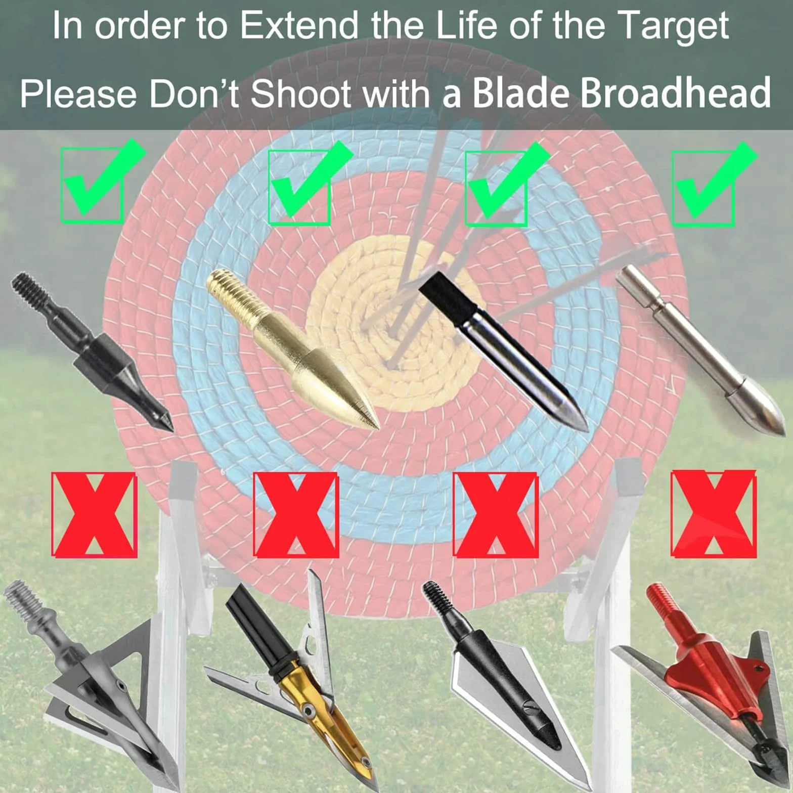 Cibles de tir à l'arc, Cible Traditionnelle Faite à la Main en Paille, Cible tir à l'arc parenthèses