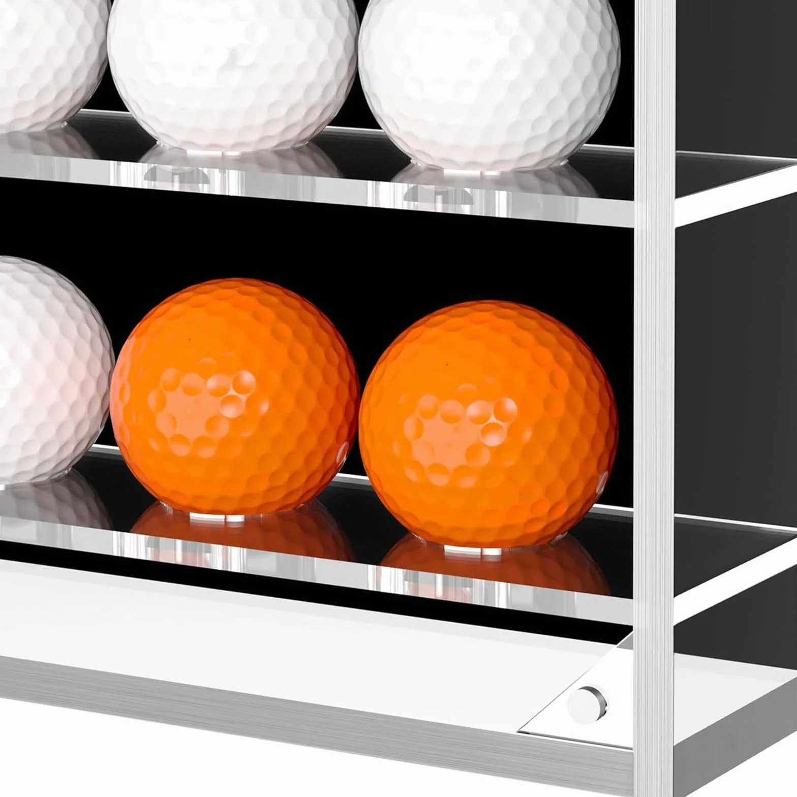 Fenteer Présentoir pour 25 Balles de Golf et de Tennis de Table