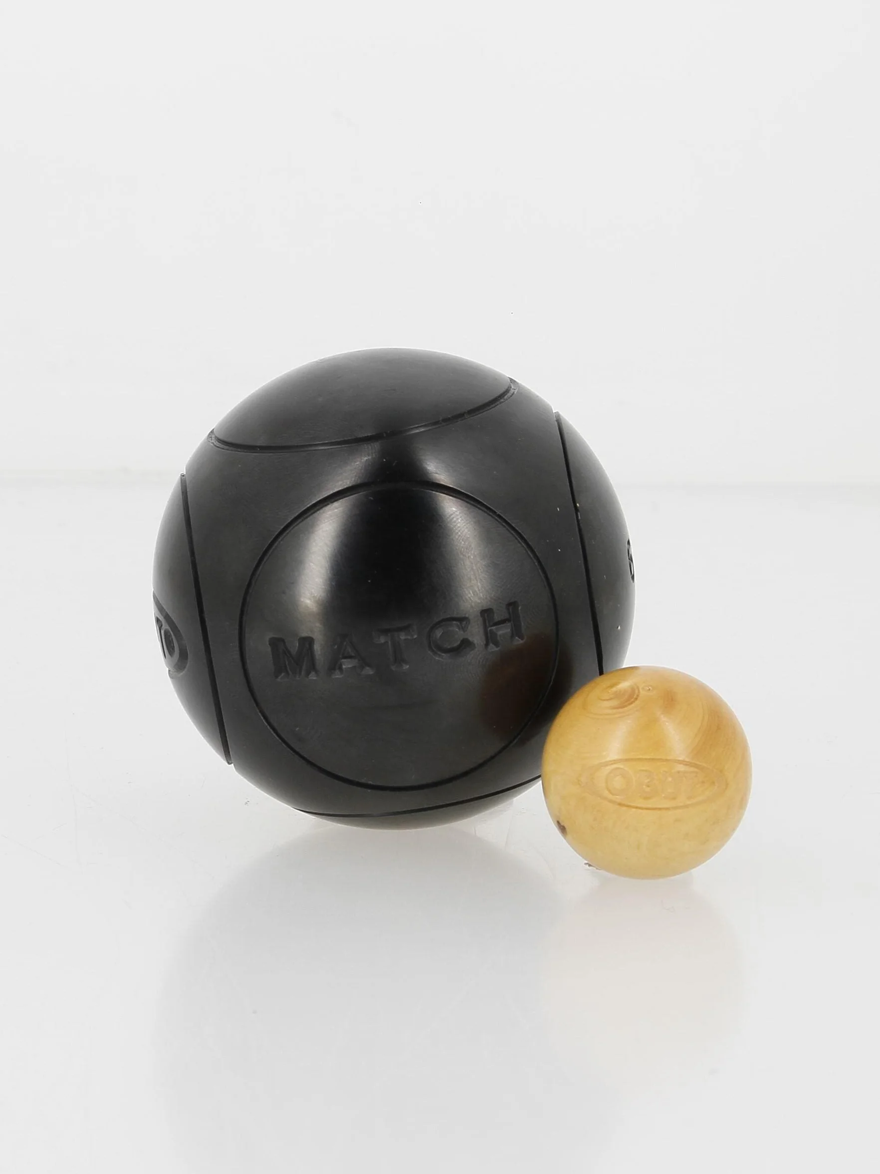 Obut Match Noire 73 mm Boules de pétanque
