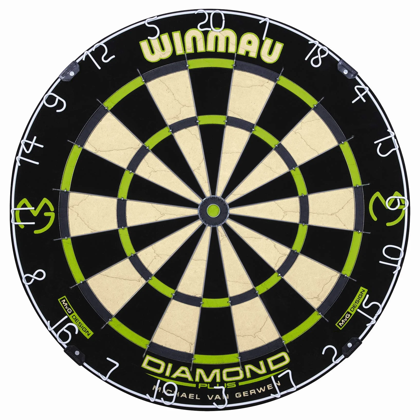 WINMAU Michael Van Gerwen MvG Dart Set with Board and Accessories