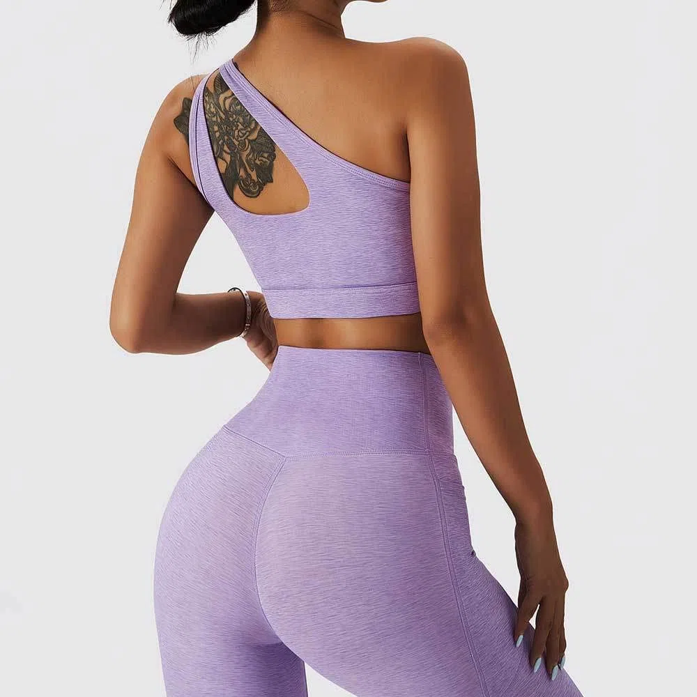 Yoga Set Sport Outfit pour Femme Gym Set Femmes Fitness Sportswear Workout Set Fitness Vêtements Femmes Yoga Costume Femmes Survêtement