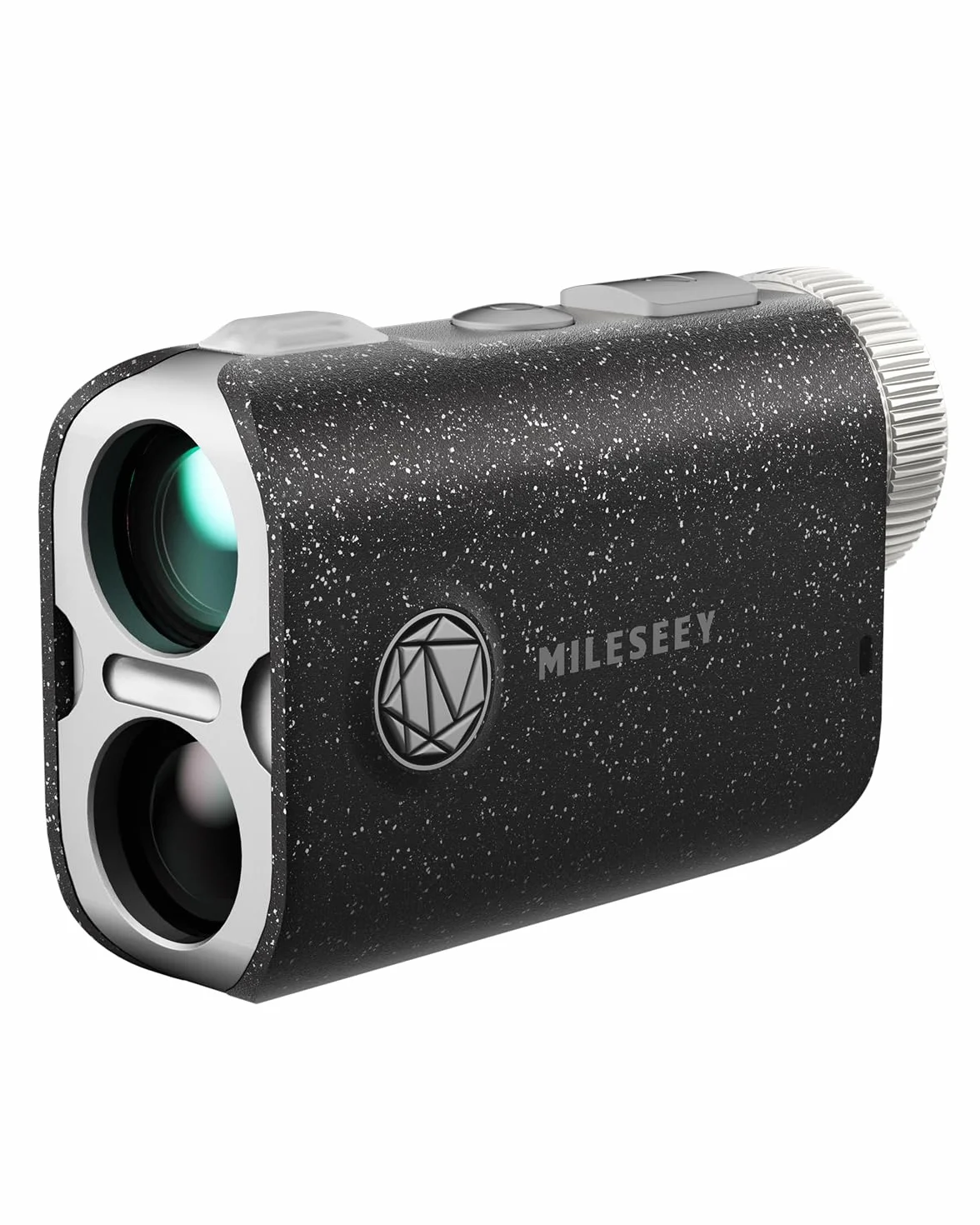 Haut de Gamme de Poche avec IP65 étanche, 1000 Yards telemetre Golf Rechargeable, 0.1S Rapide Drapeau de Verrouillage de Vibration pôle, telemetre Laser Golf (Black)