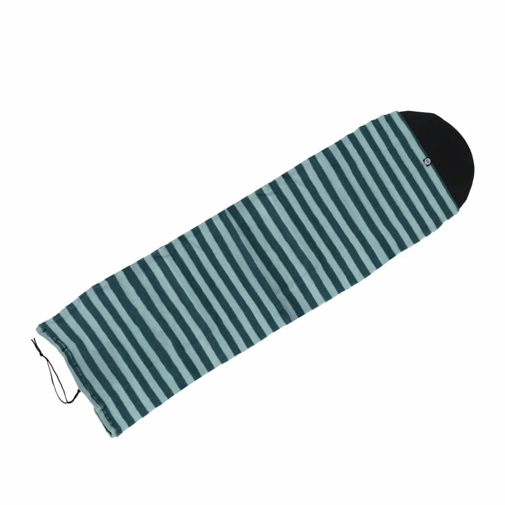 Couverture de de Chaussette de Surf Nautiques Housse de Shortboard Extensible Souple, Vert, 8.0ft