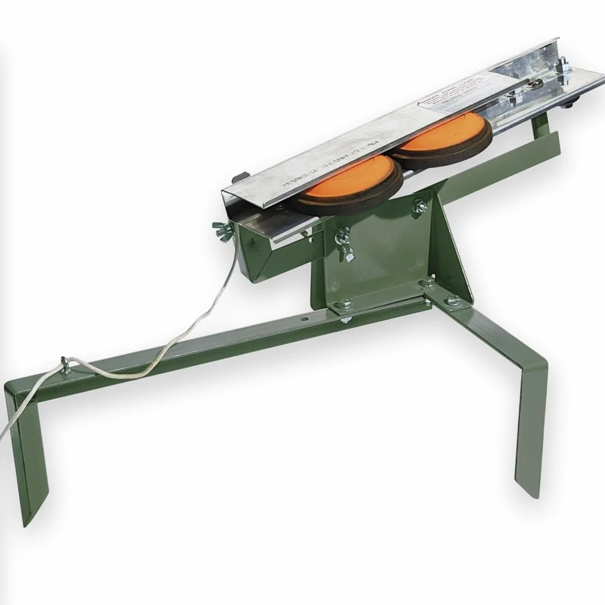 Trimax Lanceur de plats double (corde) | Lanceur d'objectifs en argile. Lance corde.