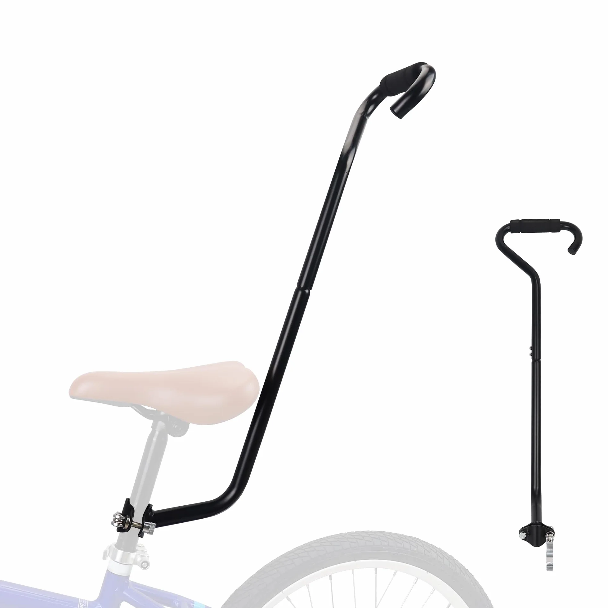 ZUKKA Barre de poussée d'entraînement de vélo pour enfant en alliage d'aluminium