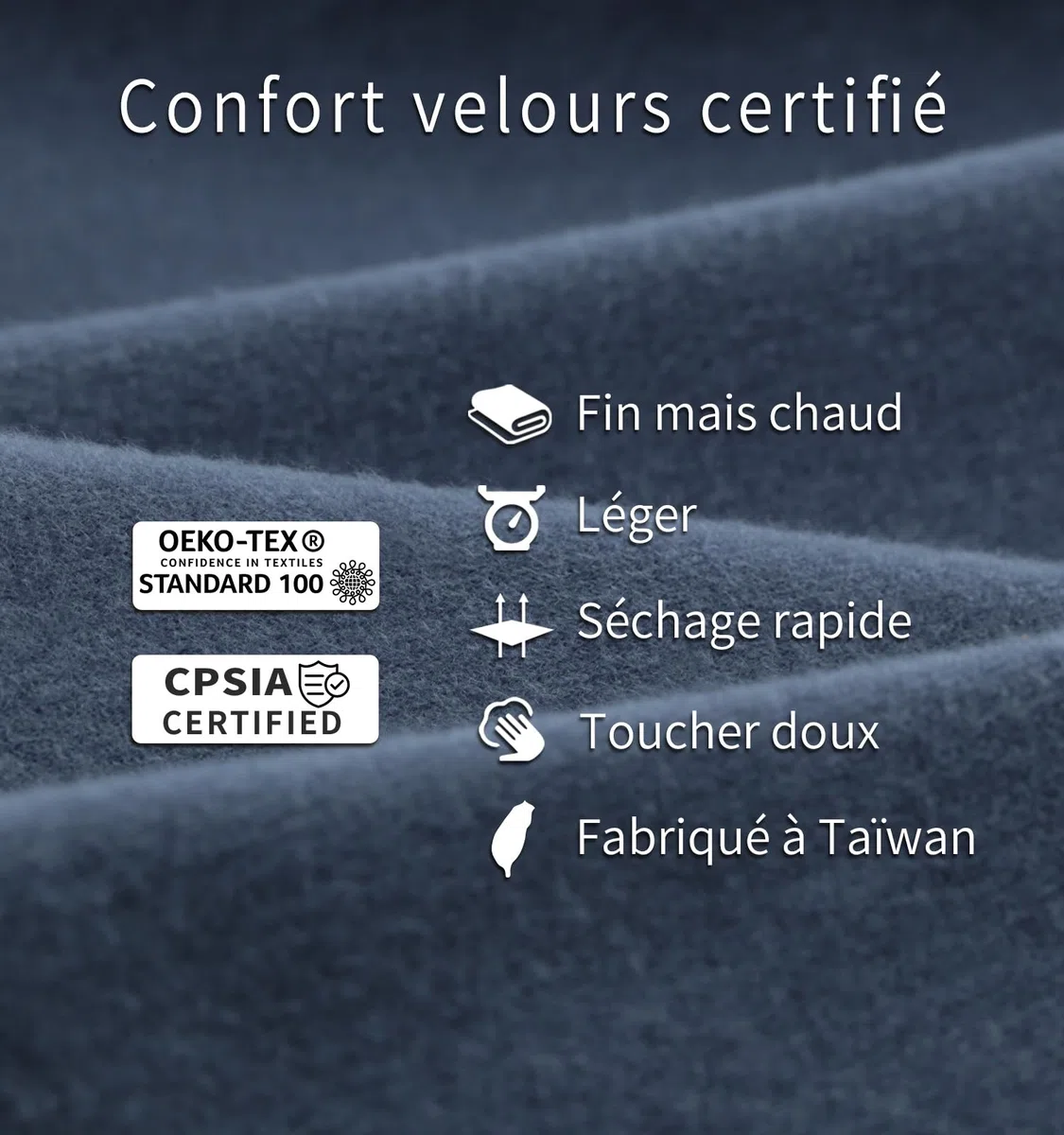 Litume Couverture de Voyage légère et Respirante, Couverture d'avion Souple 170 x 122 cm pour Les Voyageurs, Drap de Camping Pliable avec Sac de Rangement pour Train, Camp, Voyage