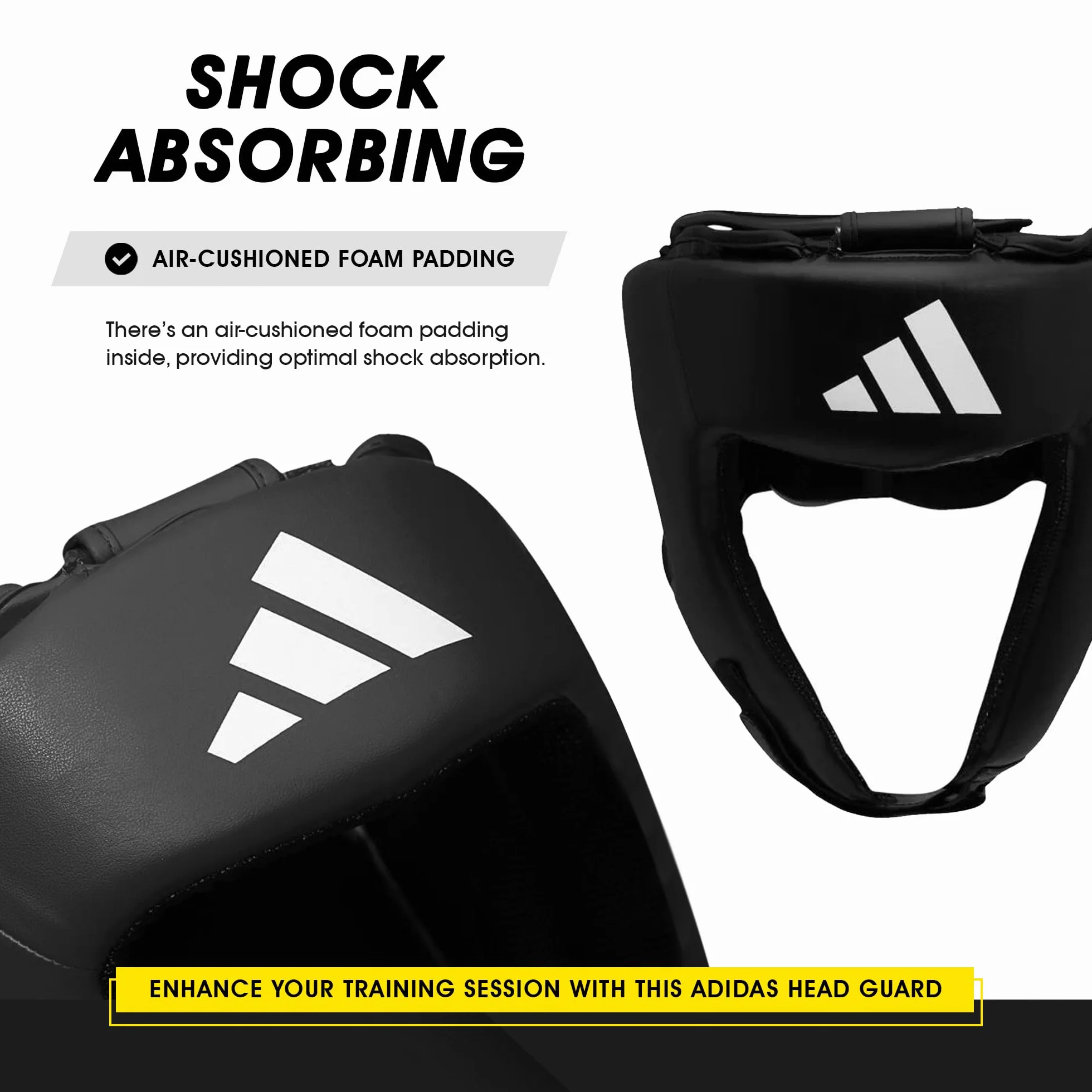 adidas Unisexe - Adulte Hybrid 50 HG Casque de Protection, Noir, XL
