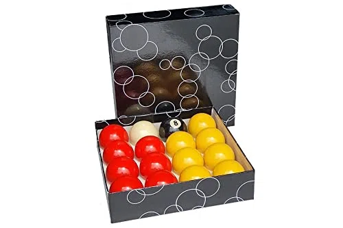 Billes 57.2mm pour billard Pool Anglais