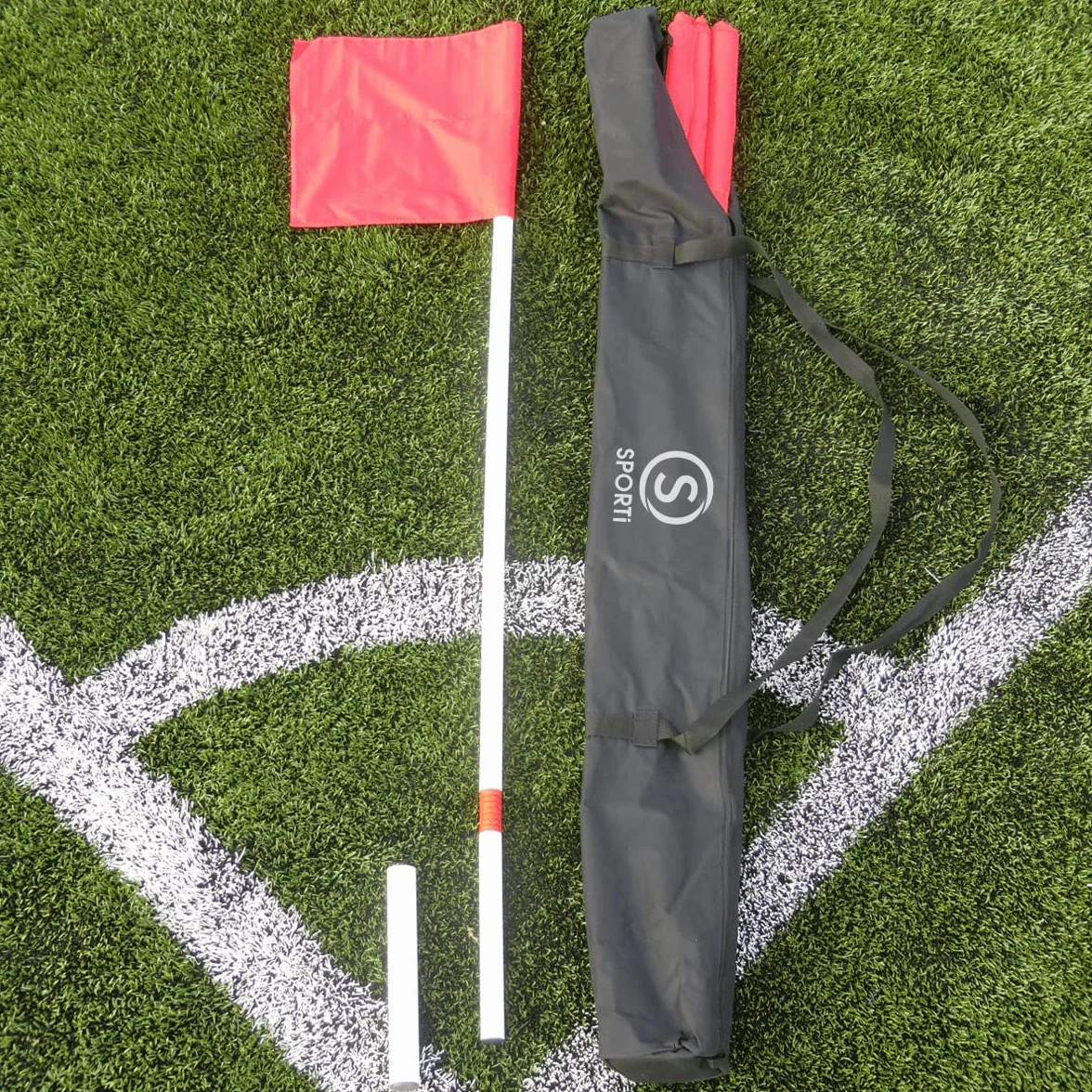 Jeu de 4 Poteaux de Corner Flexibles