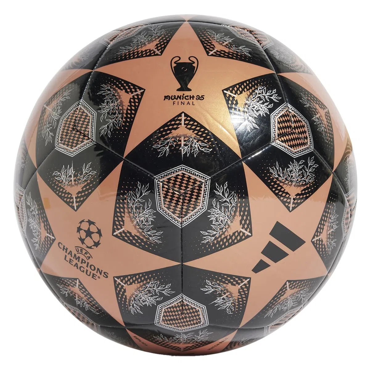 adidas UEFA Champions League Club JH1285 Ballon de Football, Unisexe, Noir, 5 UE