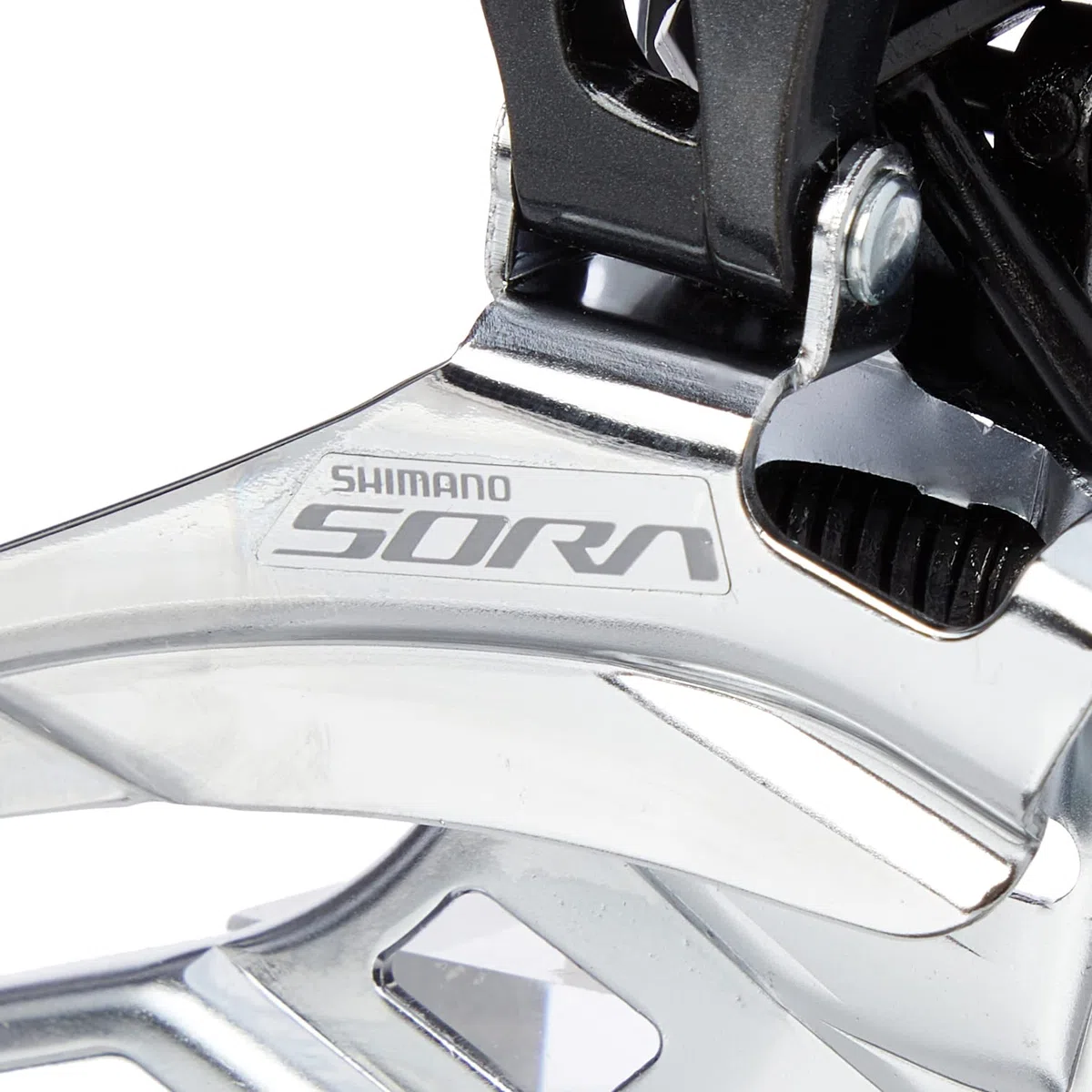 Shimano Sora FDR3030X Umwerfer (34,9mm | 3x9-fach | Schwarz/Silber)