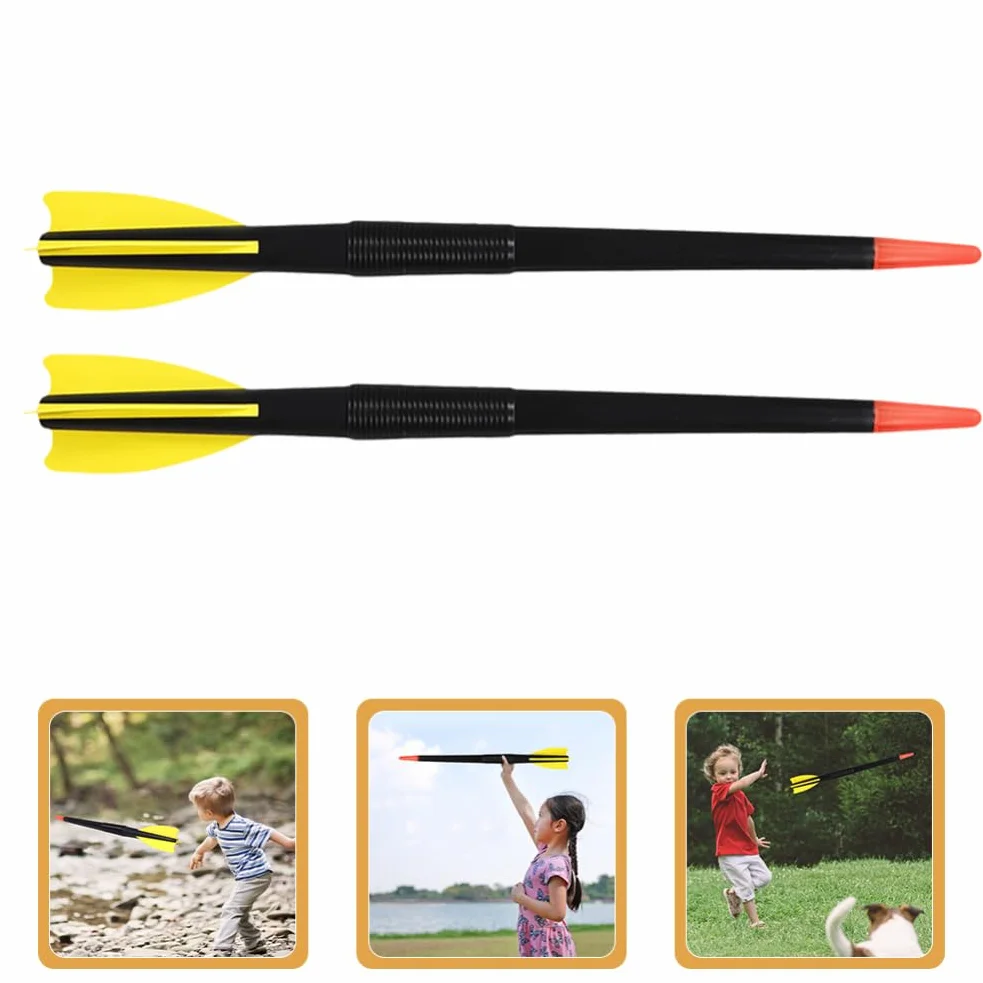 SUPVOX Lot de 2 javelots d'entraînement en ABS pour enfants, légers et sûrs pour les sports scolaires et les compétitions 500 g
