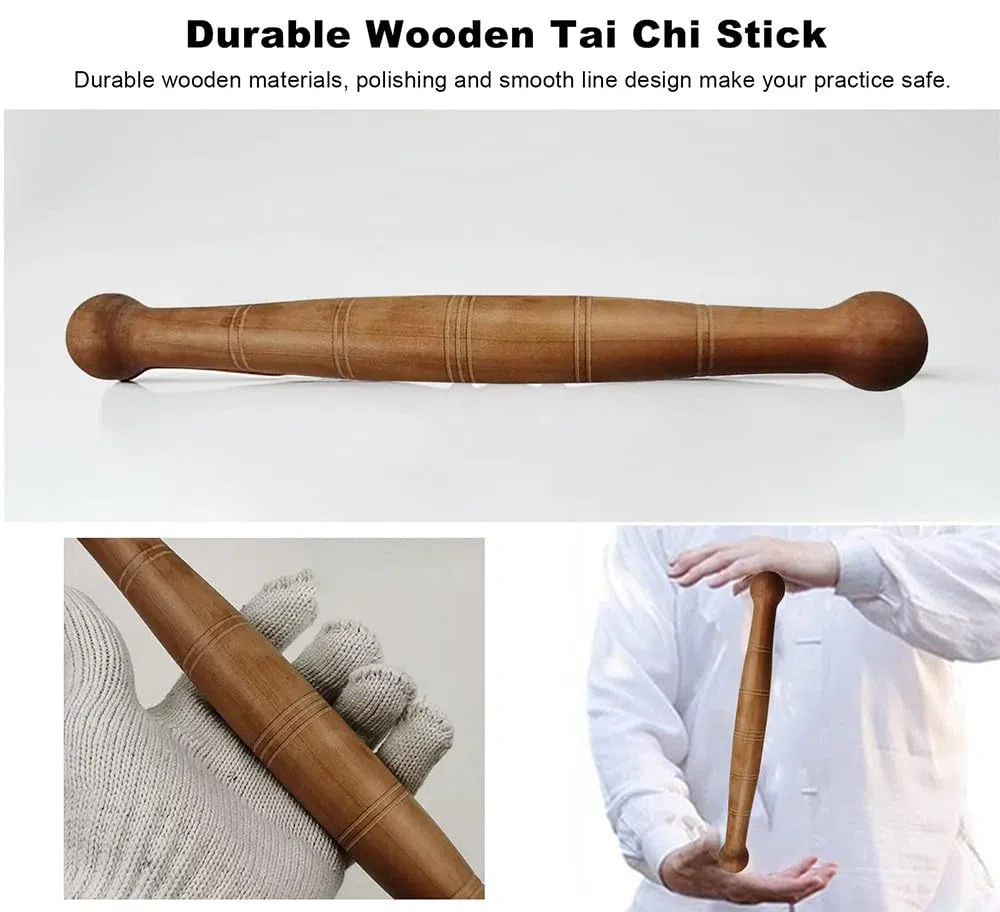 Bâton De Tai Chi, Règle De Tai Chi Qigong, Bâton De Tai Chi d'arts Martiaux, Wushu Chinois Kung Fu Règle De Tai Chi, Qigong Kungfu Équipement d'exercice