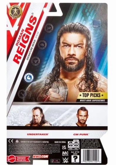 WWE Top Picks 2025 Wave 3 Collection Roman Reigns