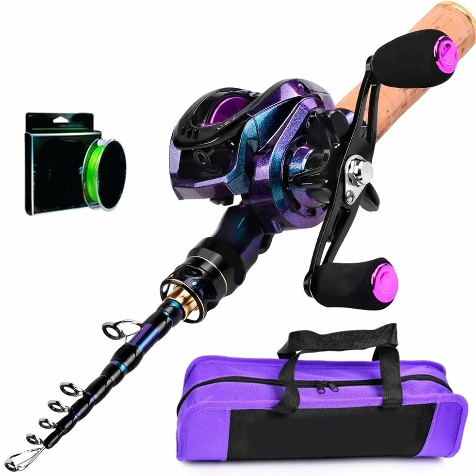 NexRen Moulinet de canne à pêche pour canne à pêche télescopique pour bateau de mer Surf Casting