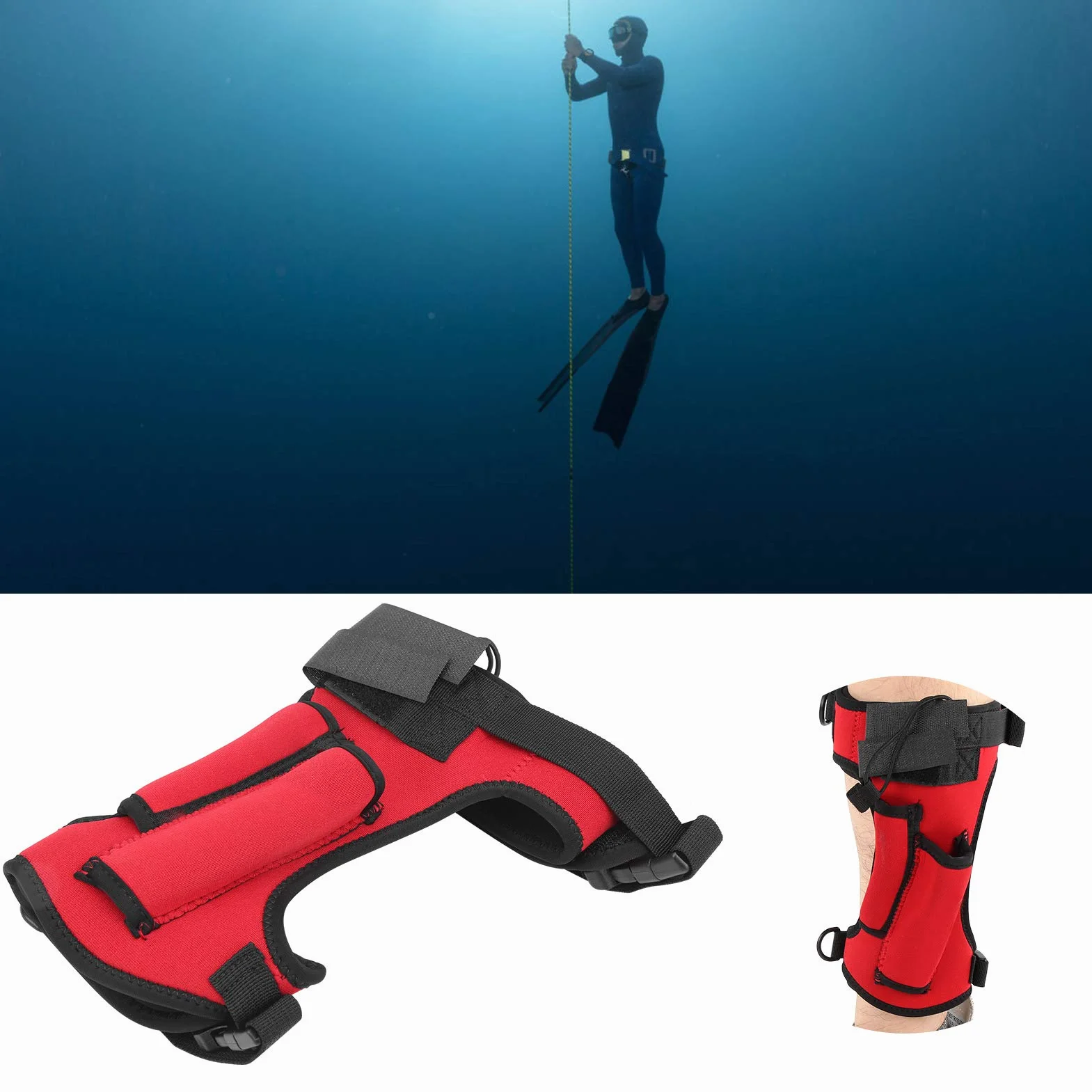 Tbest Couteau De P, Couteau De Plée,Couteau De Plée,loppe De Jambe pour Couteau De Plée,Gaine en Néoprène pour Couteau
