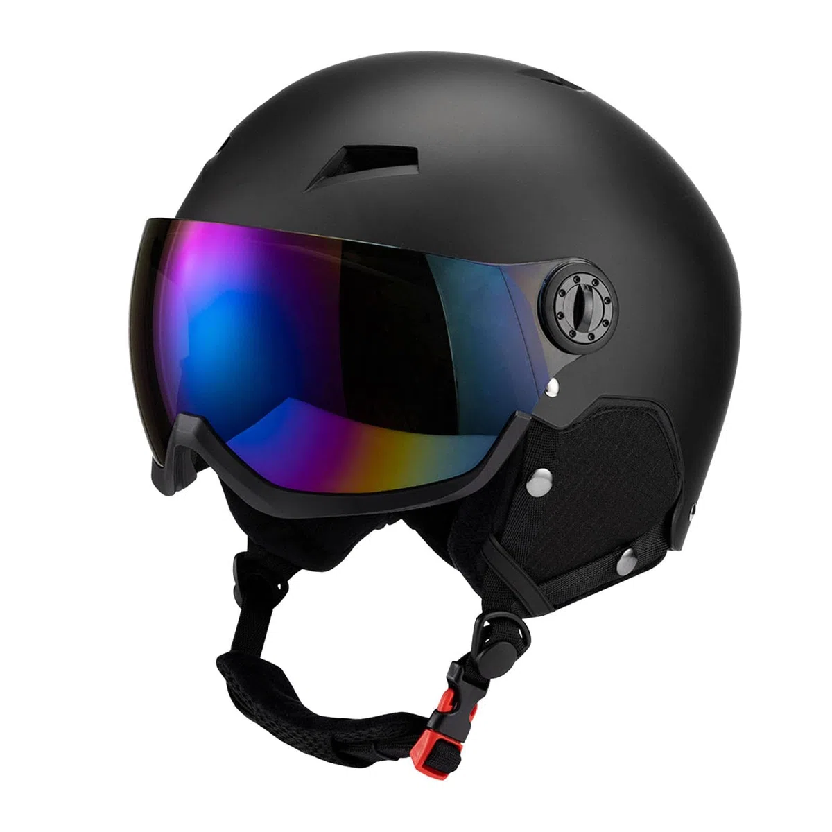 Harilla Casque de Skateboard, Casque de Snowboard avec Lunettes de Ski, Casque de Ski, Casque de Neige pour Sports d'hiver, Hommes et Femmes