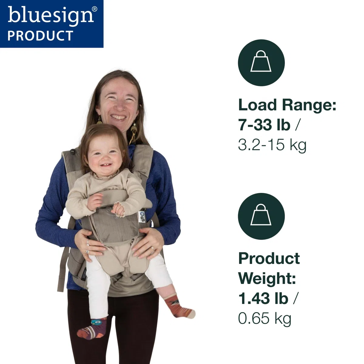 Osprey Poco Porte-bébé souple LT, Deep Peyto