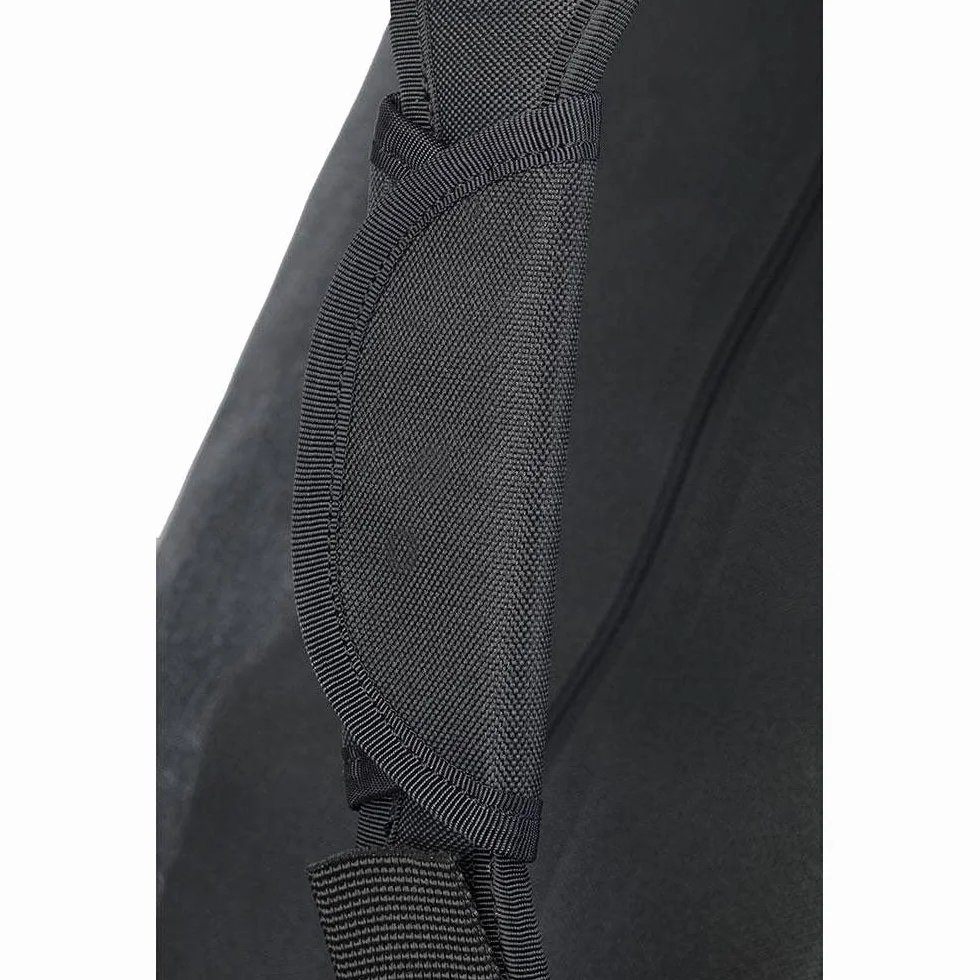 SCUBAPRO Chariot Dry Bag de 120 litres avec roulettes, Noir, 85 x 40 x 35 cm