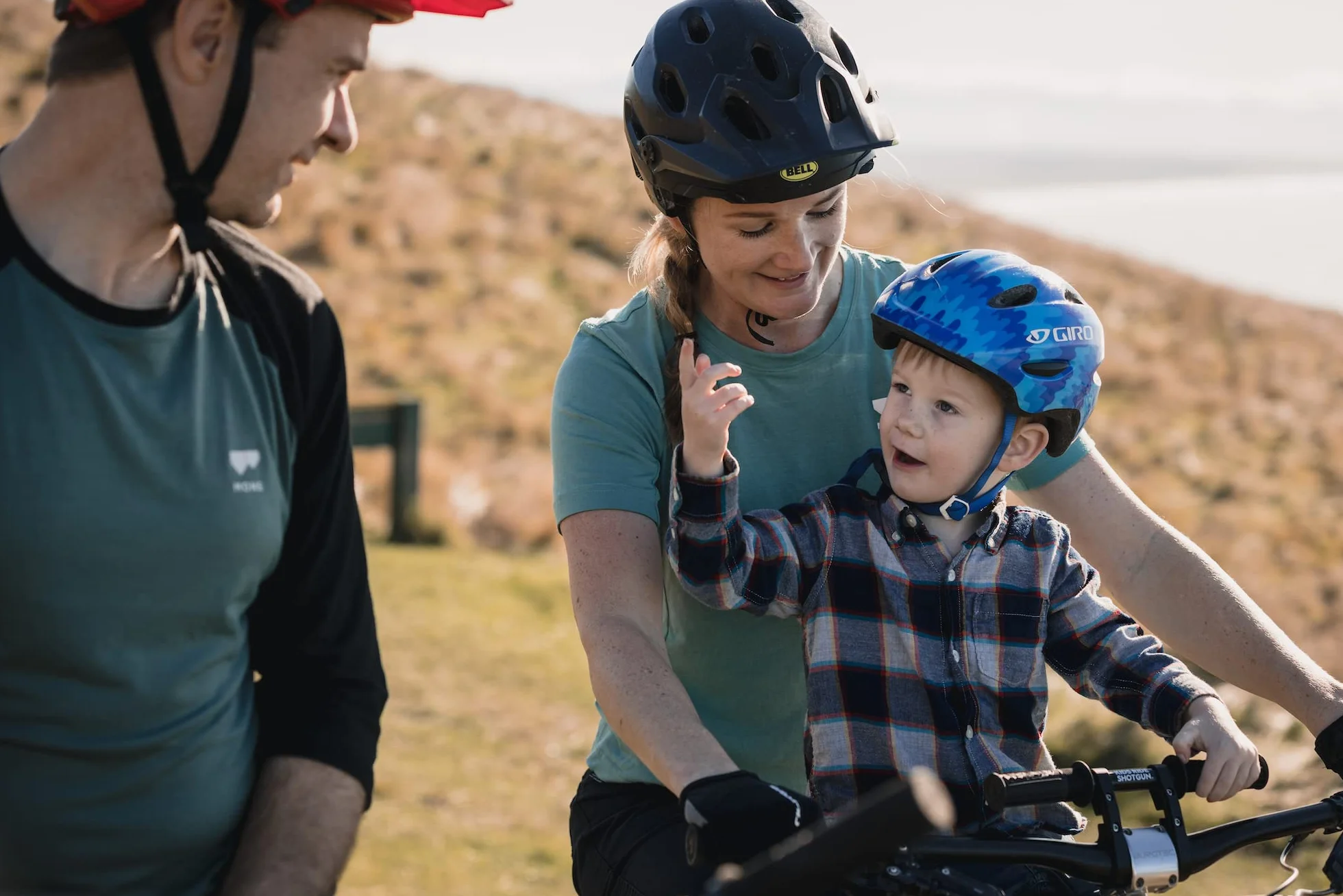 Kids Ride Shotgun – Guidons, Compatible avec la plupart des VTT récents pour adultes, Accessoire pour la selle enfant, Installation et retrait faciles (Shotgun 2.0 Handlebars)