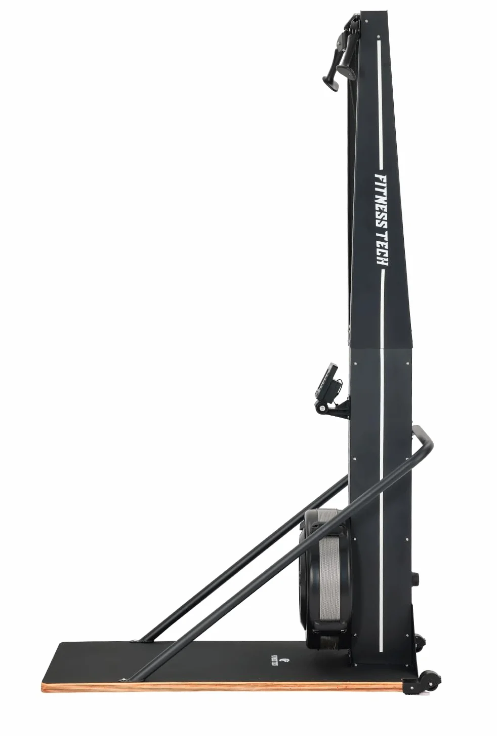 Machine Ski Erg avec Plateforme, entraînement Complet de Musculation et de Cardio, entraînement de Force à Haute Endurance, 130 X 60 X 214 Cm