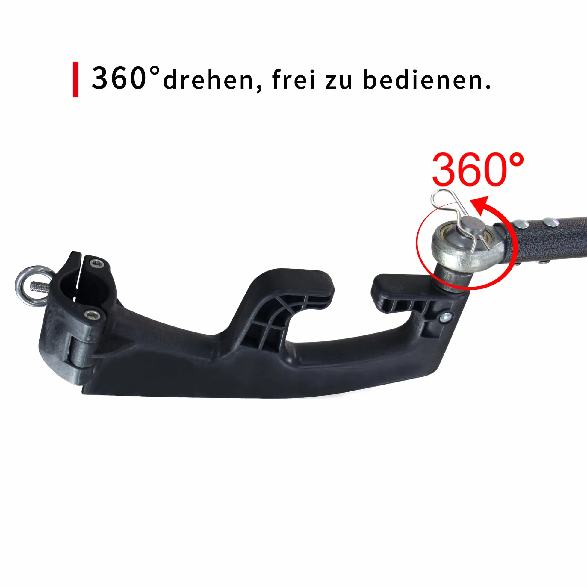 Tmz Remorque de vélo avec plate-forme de support de 125 l, remorque avec attelage, remorque pour vélo 50/120 kg, chariot avec pneus amovibles, cadre pliable, autocollants réfléchissants