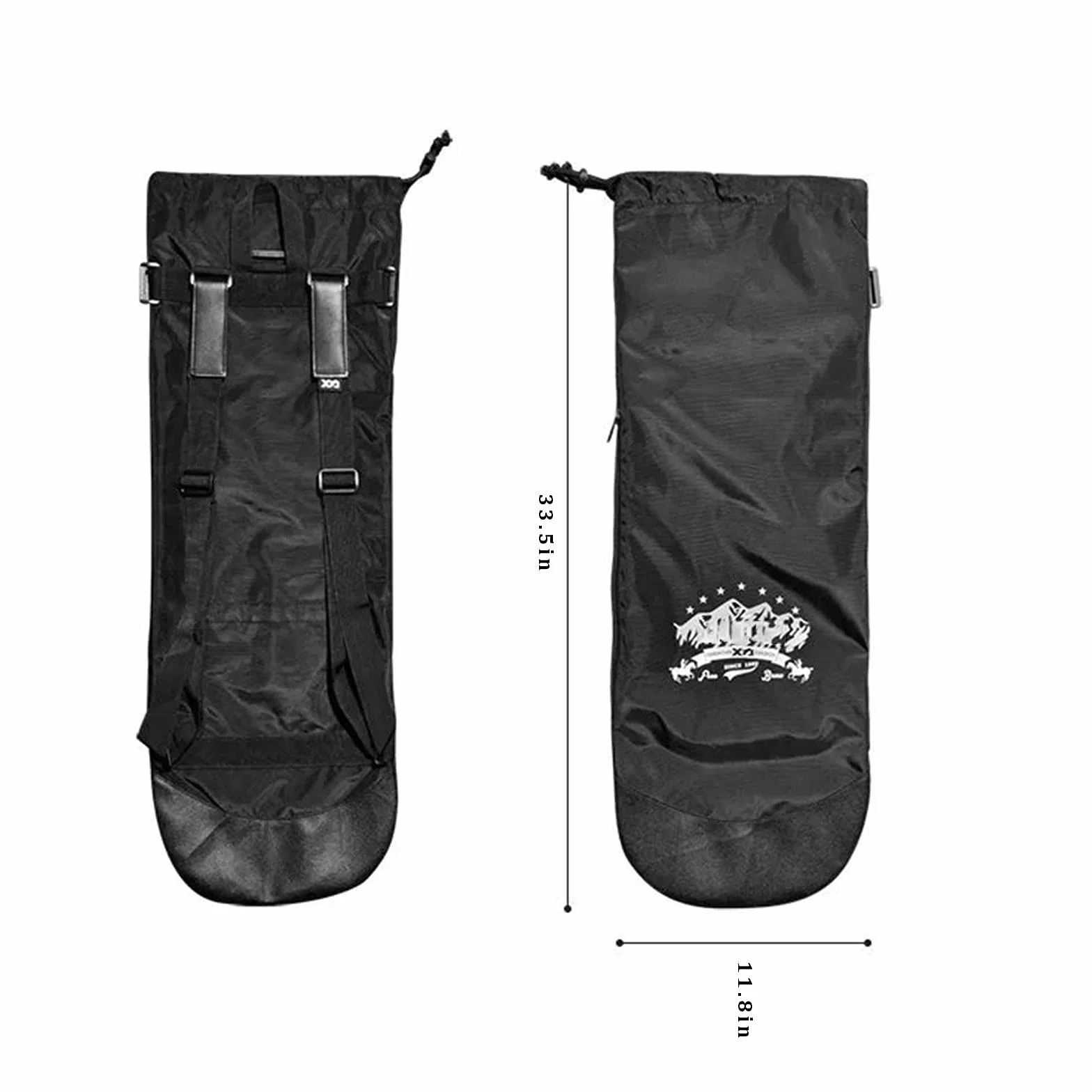 Sac à Dos pour Skateboard, Planche de Surf électrique à Double déformation, Pliable, imperméable, Deux épaules réglables, Sac à Dos Tendance Haute capacité pour Cadeaux