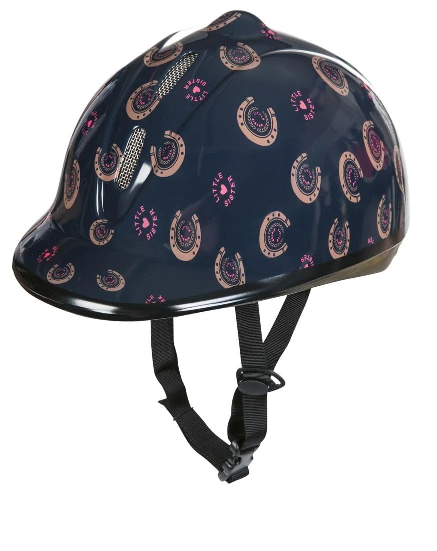 HKM Little Sister Casque d'équitation Champ