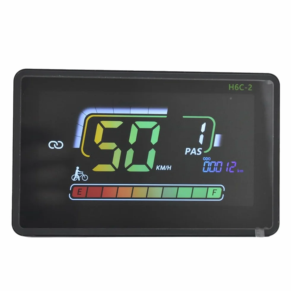Compteur de Vitesse Bluetooth pour Vélo Électrique, Écran LCD, UART, 5 Broches