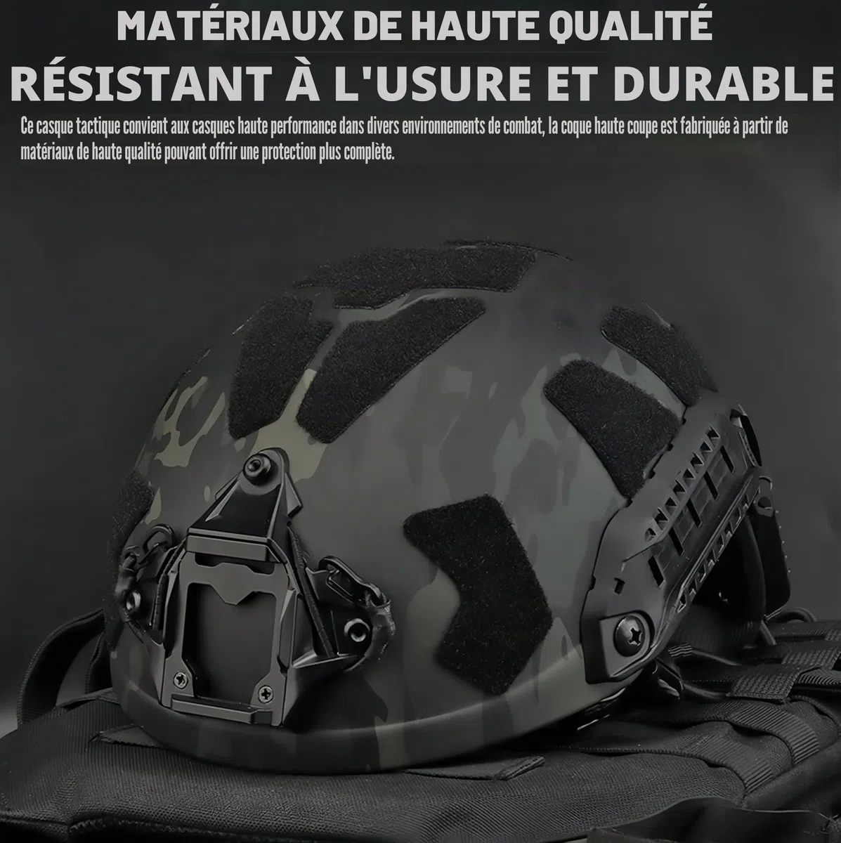 ACEXIER Casque de Protection Tactique SF Super High Cut Tactical Fast