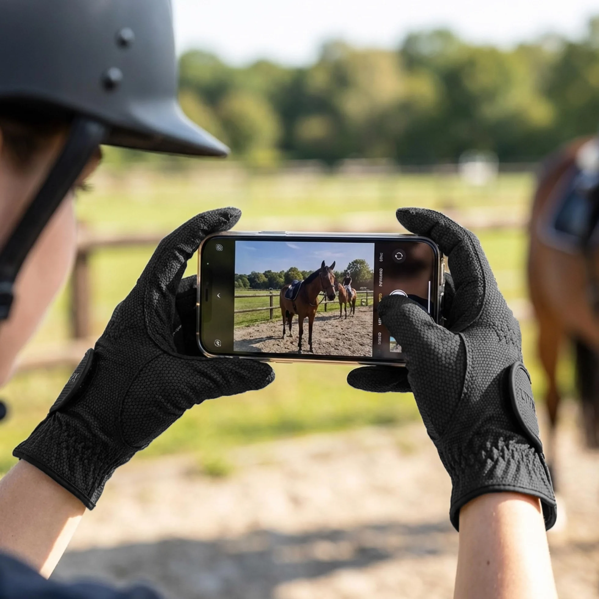 Uvex Sportstyle - Gants d’équitation Élastiques pour Hommes et Femmes - Excellente Adhérence et Durable - Compatible avec Un Écran Tactile