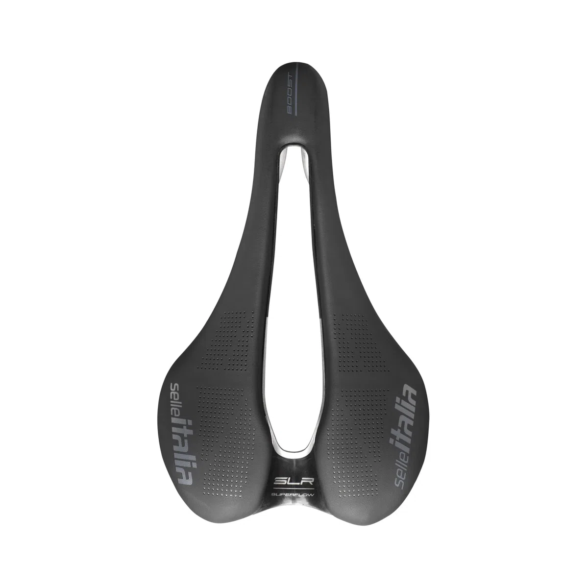 Selle Italia SLR Boost TI 316 Superflow – Selle Vélo Route avec Découpe Superflow, Rails TI 316, Confort et Performance