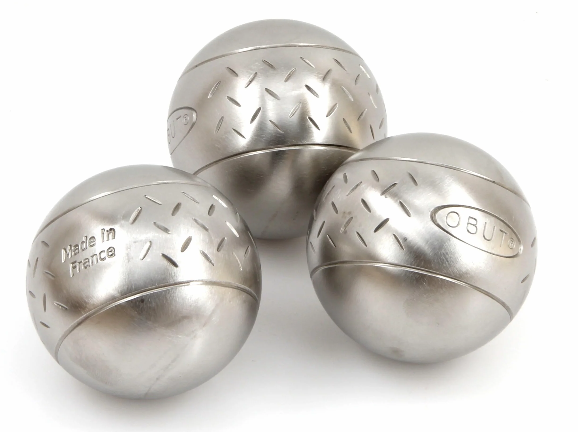 Obut Loisir inox SUN Chevron jeu de 3 boules