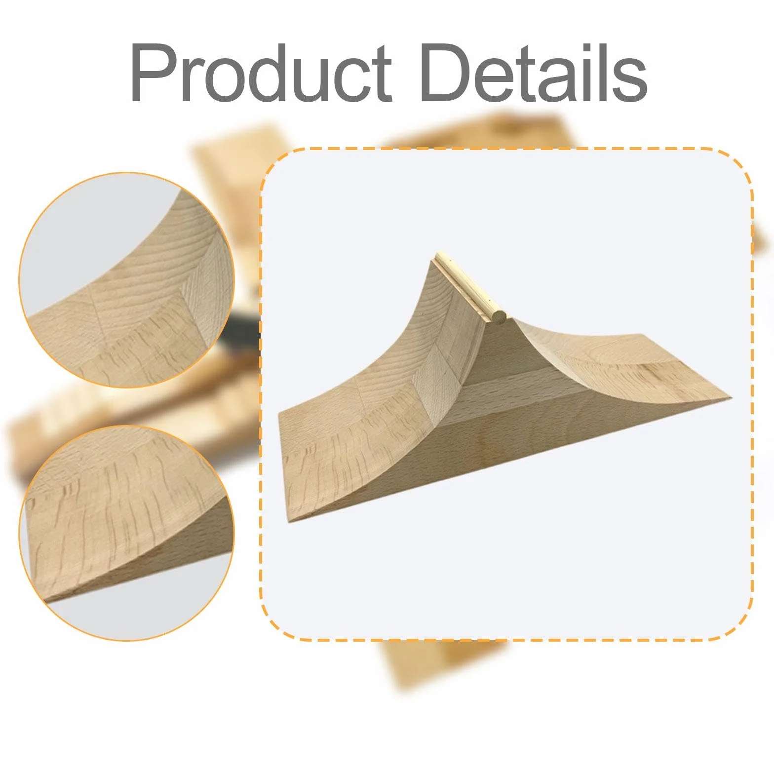 Rampe de planche à roulettes en bois multifonctionnelle pour enfants, Style D