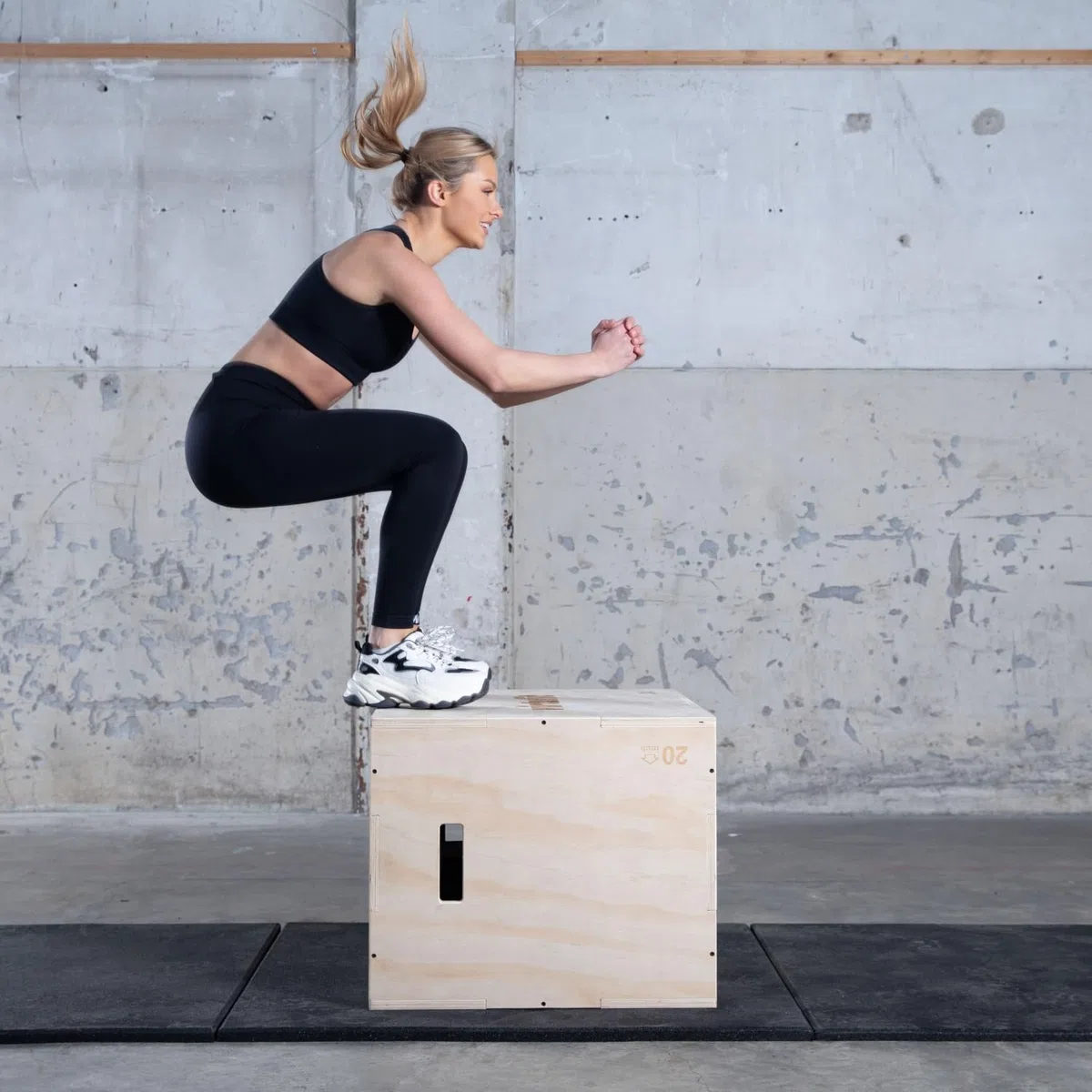 VirtuFit Plyo-Box VF02055 Mixte Adulte, Bois, Taille Unique