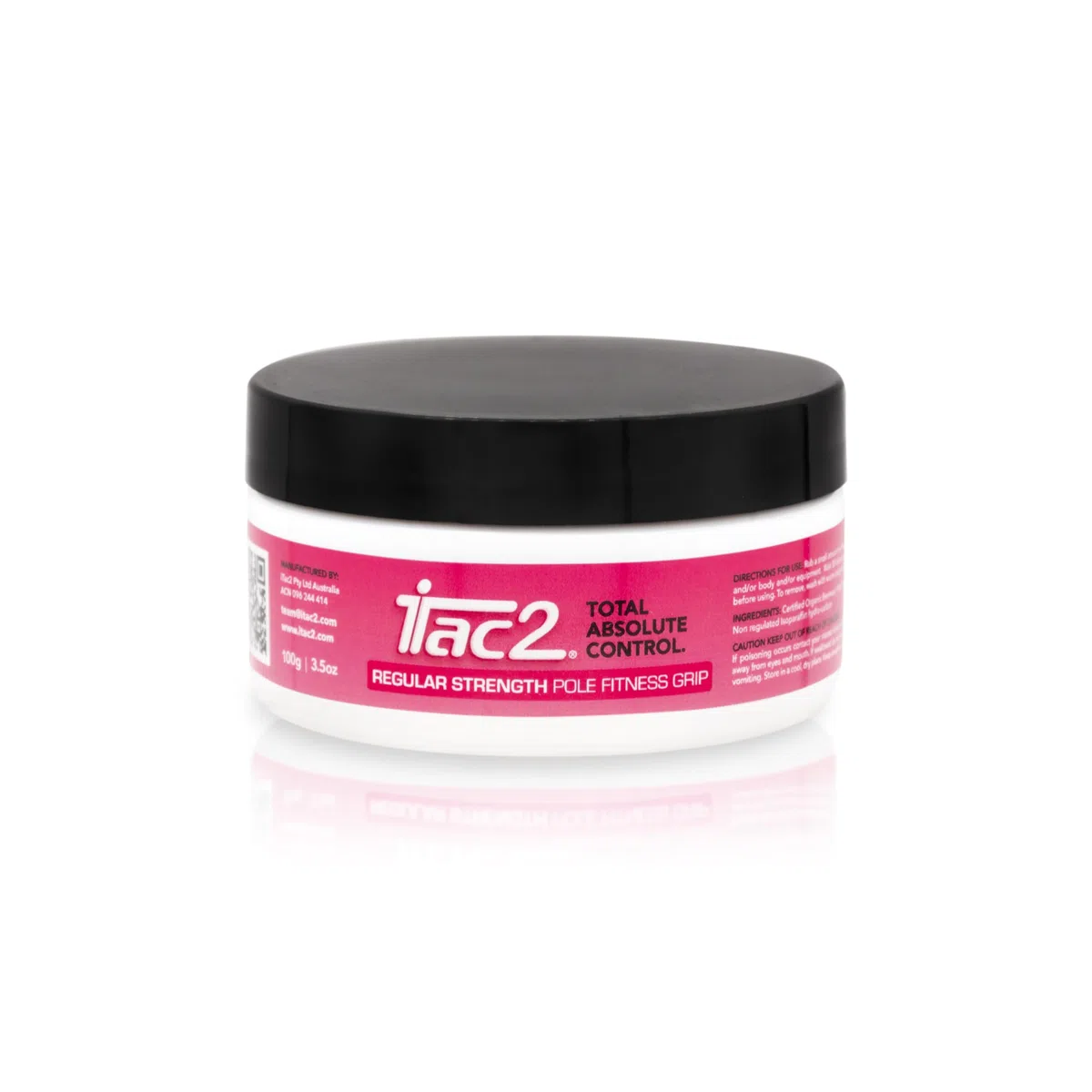 ITAC2 Grip de bâton de force régulière (100 g) – Aide à la prise en main de cire d'abeille longue durée pour pole dance, soie aérienne, fitness et sport – Naturelle, imperméable, formule antidérapante