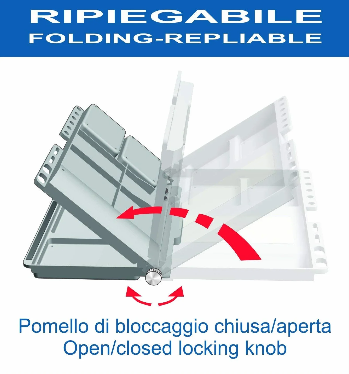 Stonfo - Plateau porte-appâts Gris pour Camion - Claxon de Camion en Plastique 105 dB