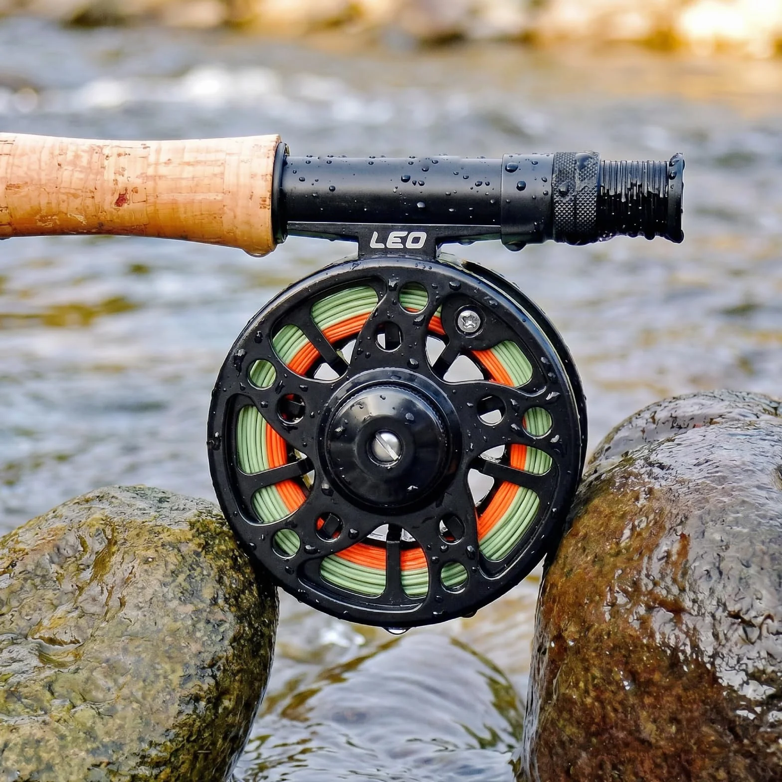 LIXADA Moulinet de Pêche en Alliage d'aluminium, Moulinet de Pêche à la Mouche, 3/4 / 5/6 / 7/8 Poids 2 + 1 Roulement à Billes, Gauche Droit Interchangeable Fly Reel