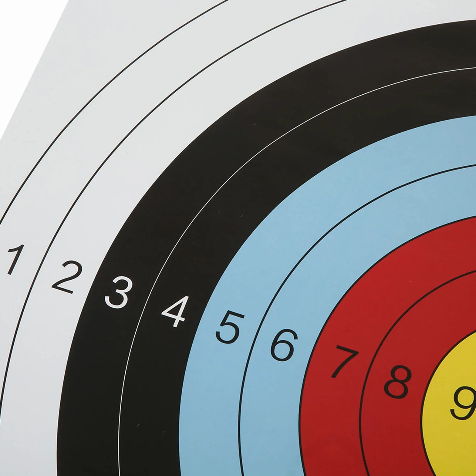 Papier Cible De Tir À l'arc High Performance, Épaisseur Double Face, 60cm, 30 Feuilles Idéales pour la Pratique, Training, Chasse, Outdoor et Indoor, Développement des compétences