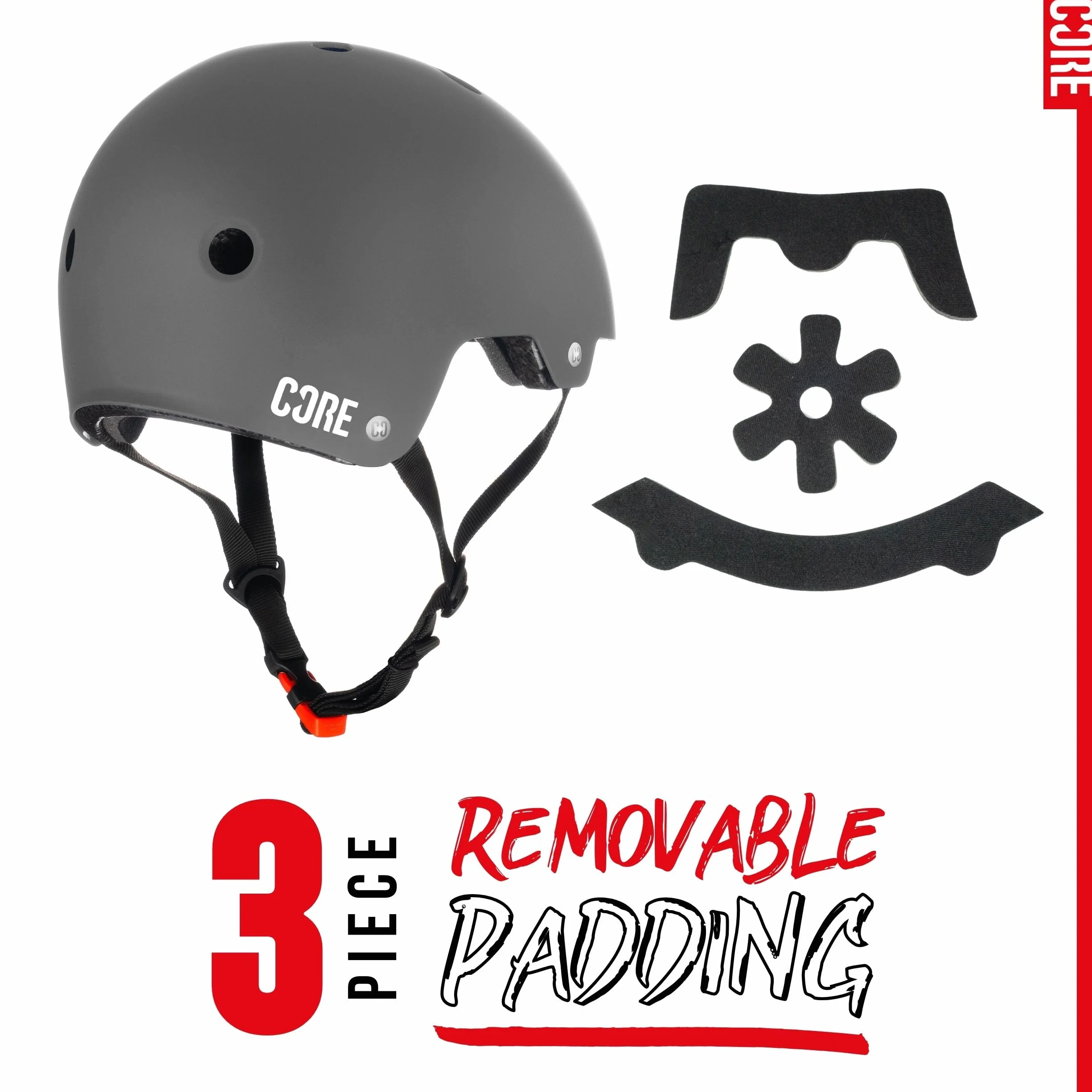 CORE Basic Casque Gris XS-S
