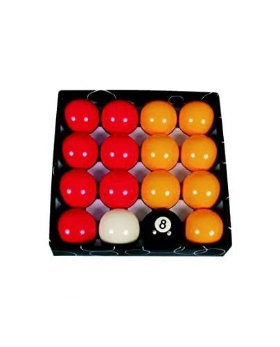 Billes 57.2mm pour billard Pool Anglais