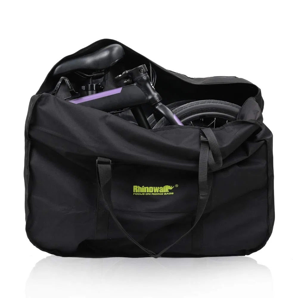 UBORSE Sac de Transport Vélo 20 Pouces Sac de Vélo Pliant Imperméable Grand Housse de Roue VTT Pliable Sacoche Trotinette Electrique Housse Protection Velo pour Cyclisme Voyage