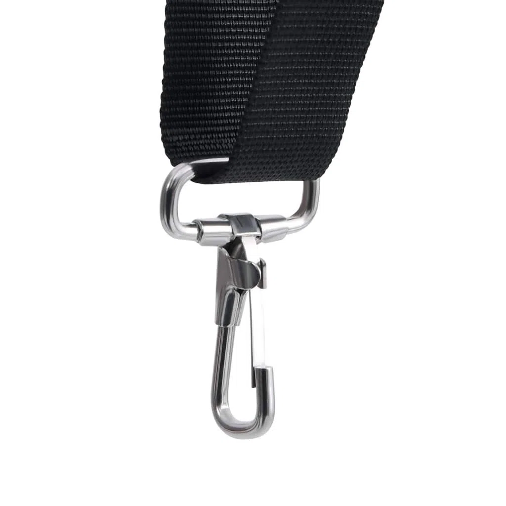 vidaXL Capote de bateau Bimini 4-Bow avec clips inox - Pare-soleil - Anthracite 243 x (230-244) x 137 cm