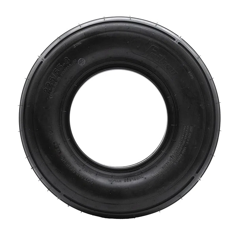 eWheel Pneu tubeless 18 x 9,5 8/225/55 8 lisse pour trottinette électrique haute résistance pour un usage quotidien meilleure adhérence et stabilité en déplacement urbain