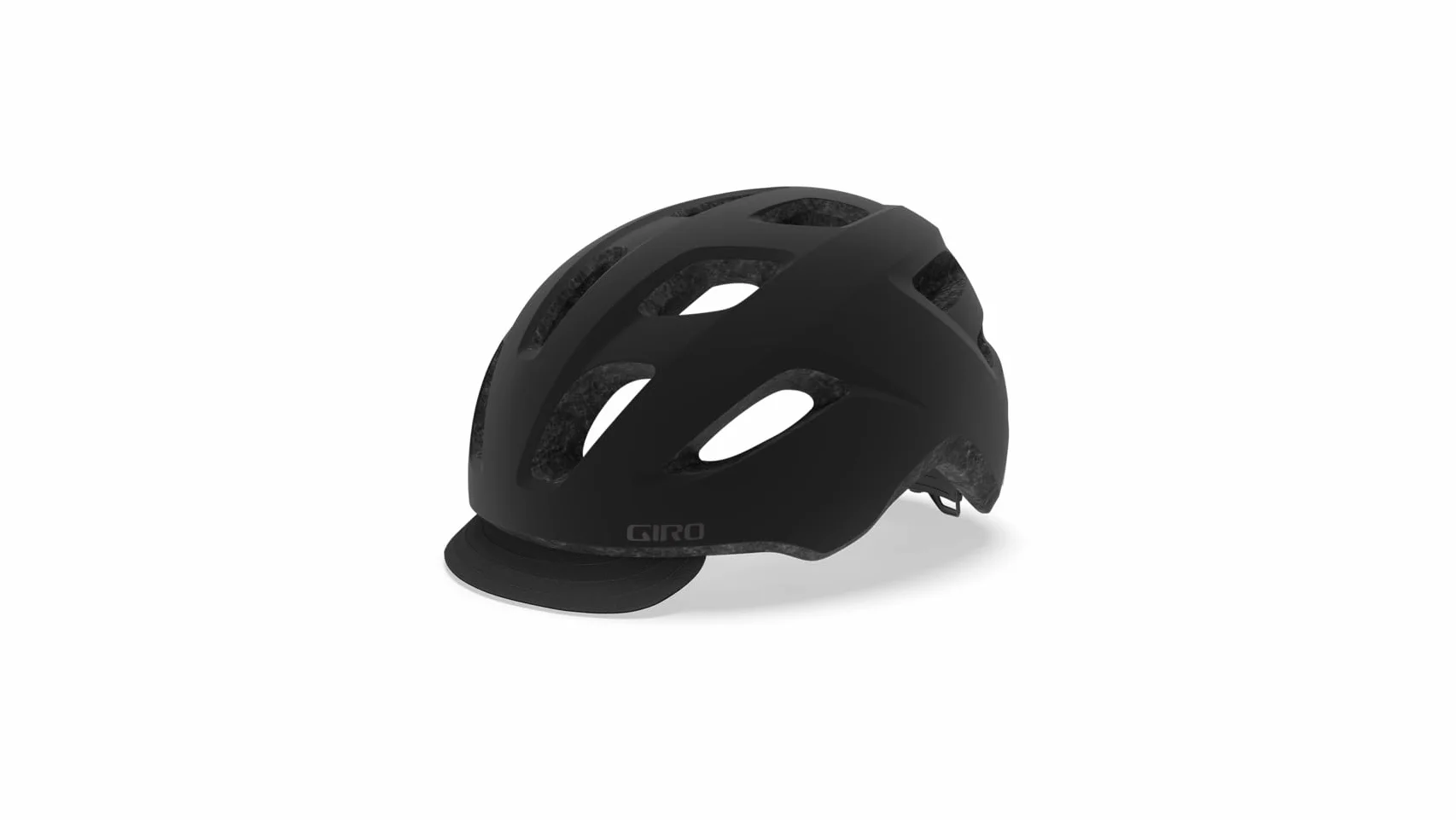 Giro Unisexe Adulte Cormick Casque Urbain - Noir Mat/Bleu foncé, Unisize 54-61cm