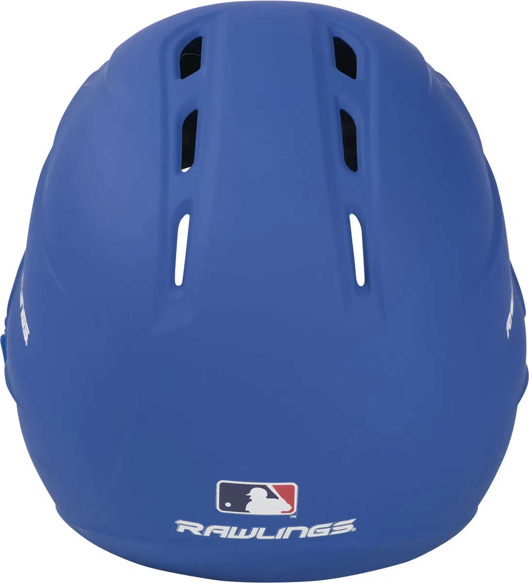Rawlings | R16 Reversible EXT | Casque de Batteur Mat | Masque Facial réversible | Senior (17,5 cm - 19,5 cm) | Bleu Roi Mat