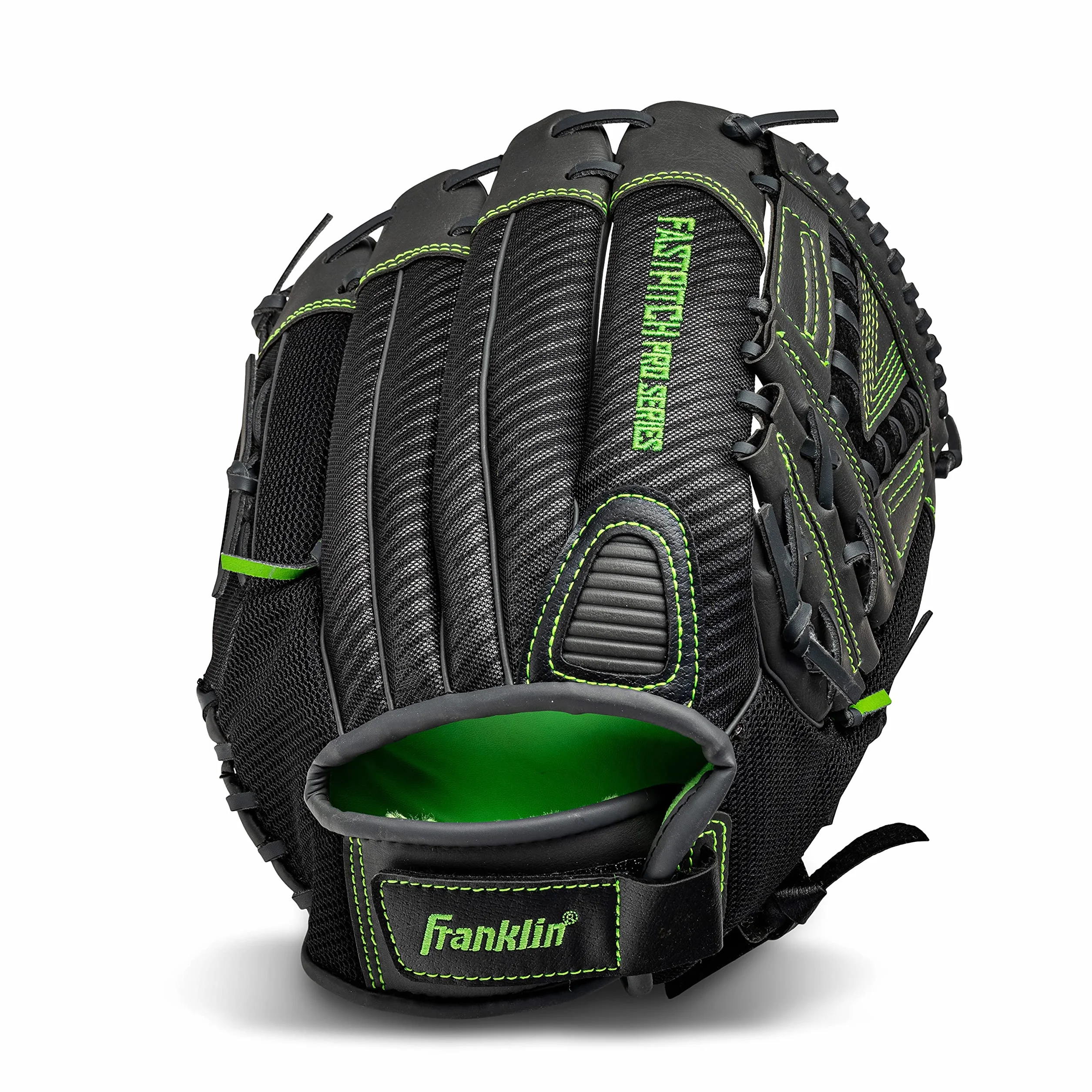 Franklin Sports Gants de Softball Fastpitch Pro Series, pour Main Droite ou Gauche, Tailles Adultes et Jeunes, 27,9 cm, 29,2 cm, 30,5 cm, 31,8 cm et 33 cm